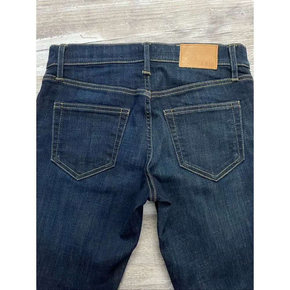 Able Mid Rise Skinny Jeans Dark Wash Women’s size 24